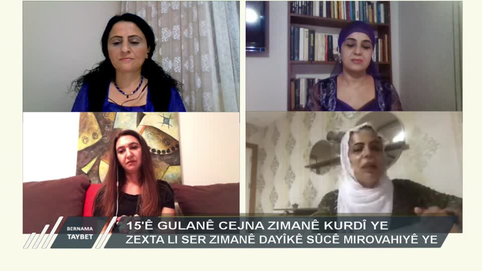 BERNAME TAYBET ROJA ZIMANE KURDI NARIN GEZGOR MINA KARAKAS RUGES KIRICI REMZIYE TOSUN