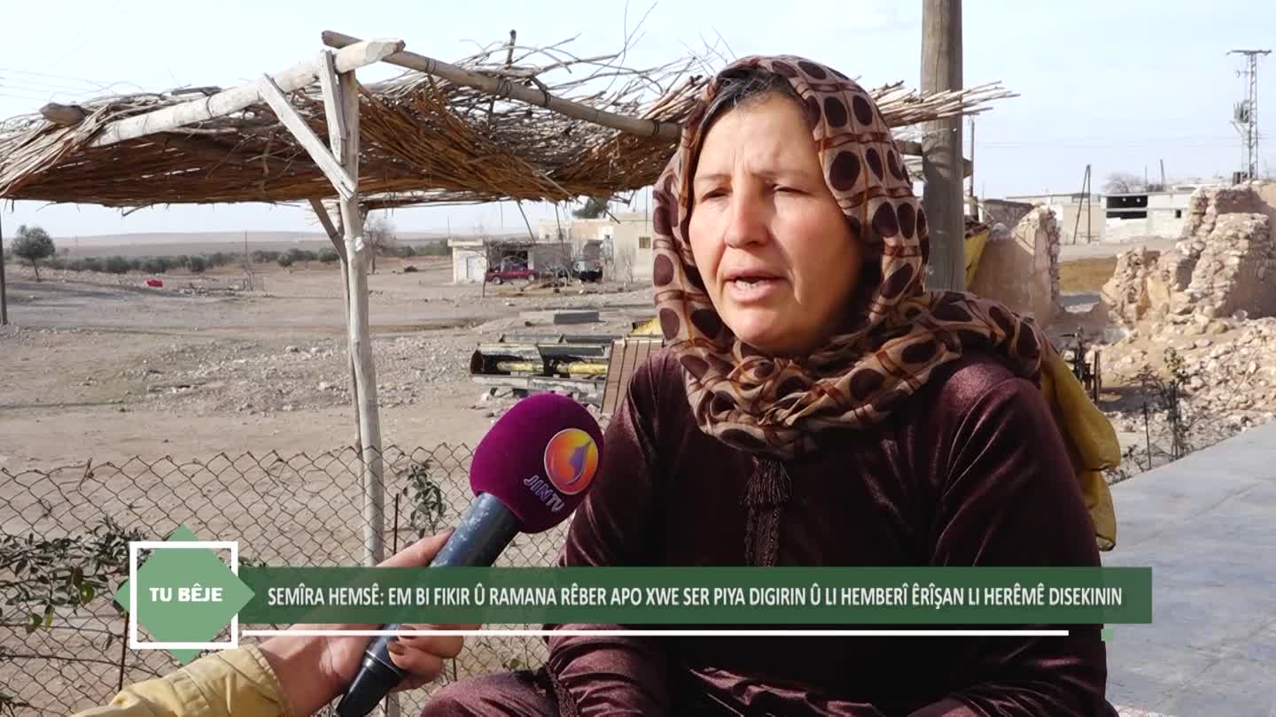 TUBEJE KOBANE DAYIK NERIN SER KOMPLOYA NAVNETEWI