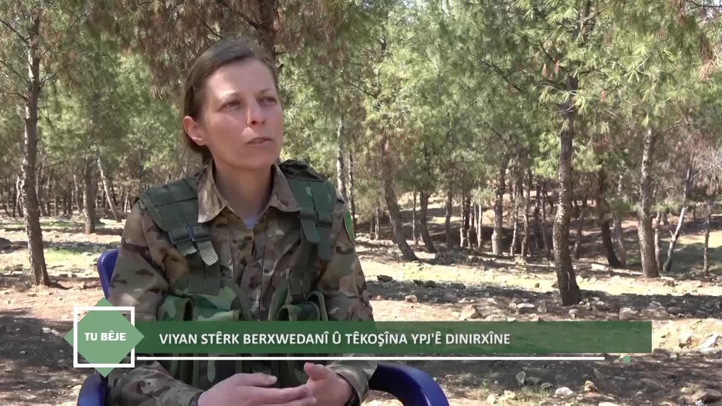 TU BEJE SERVANA YPJ VIYAN STERK AVAKIRINA YPJ E NISANE DINIRXINE