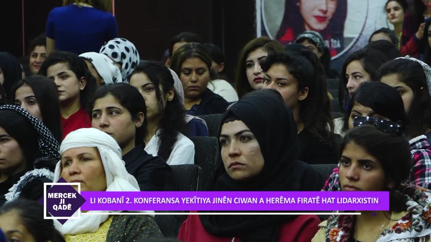 MERCEK KOBANI YEMIN KONFERANSA YEKITIYA JINEN CIWAN HEREMA FIRATE