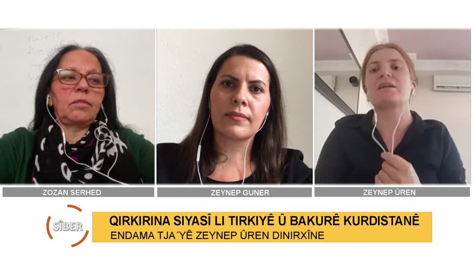 SIBER ZEYNEP GUNER ZEYNEP UREN ZOZAN SERHED QIRKIRINA SIYASI ERIS SER HDP KAMPANYA TJA