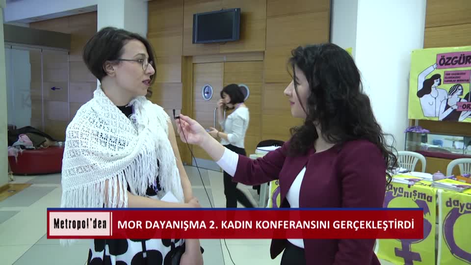 METROPOLDEN MOR DAYANISMA KADIN KONFERANSI DENIZCAN ABAY