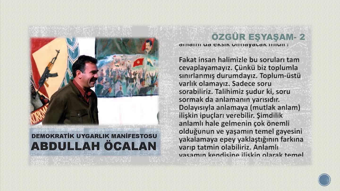 OZGUR ES YASAM ABDULLAH OCALAN