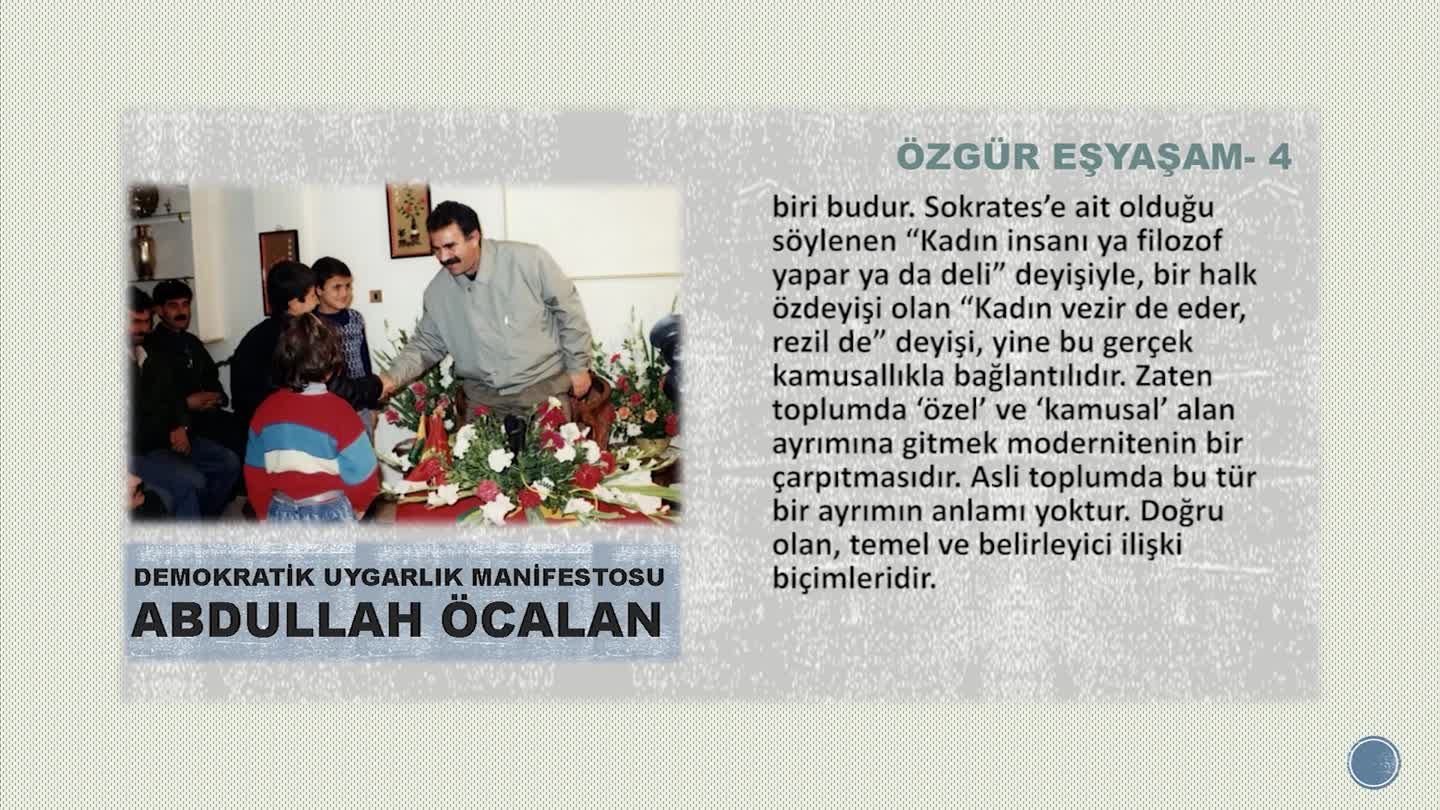 OZGUR ES YASAM ABDULLAH OCALAN