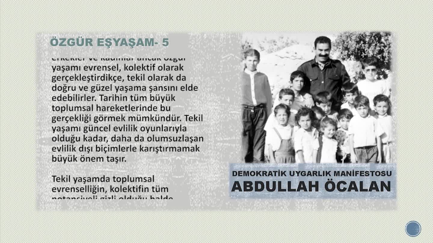 OZGUR ES YASAM ABDULLAH OCALAN