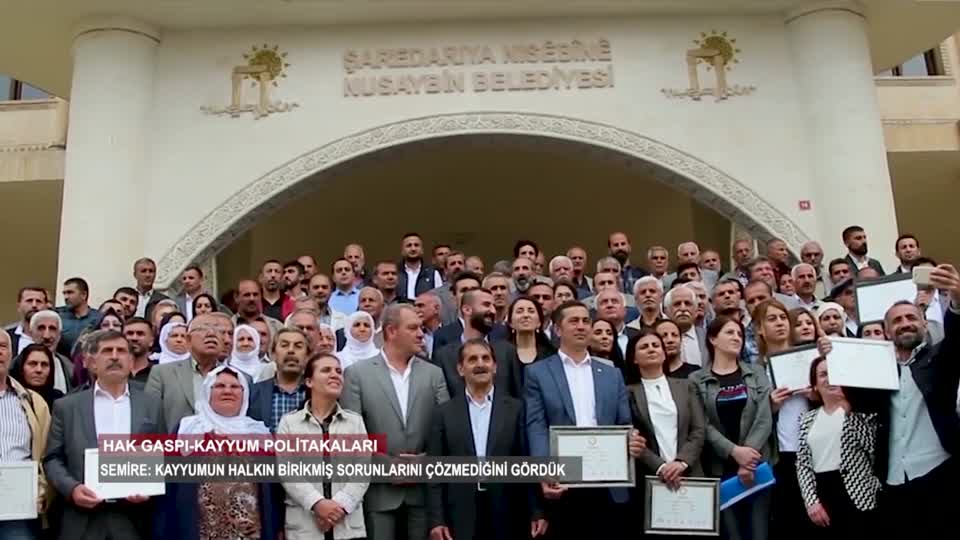 AMED SEMIRE NERGIZ NUSAYBIN BELEDIYE ESABASKANI YAYYUM YILDONUMU DEGERLENDIRME