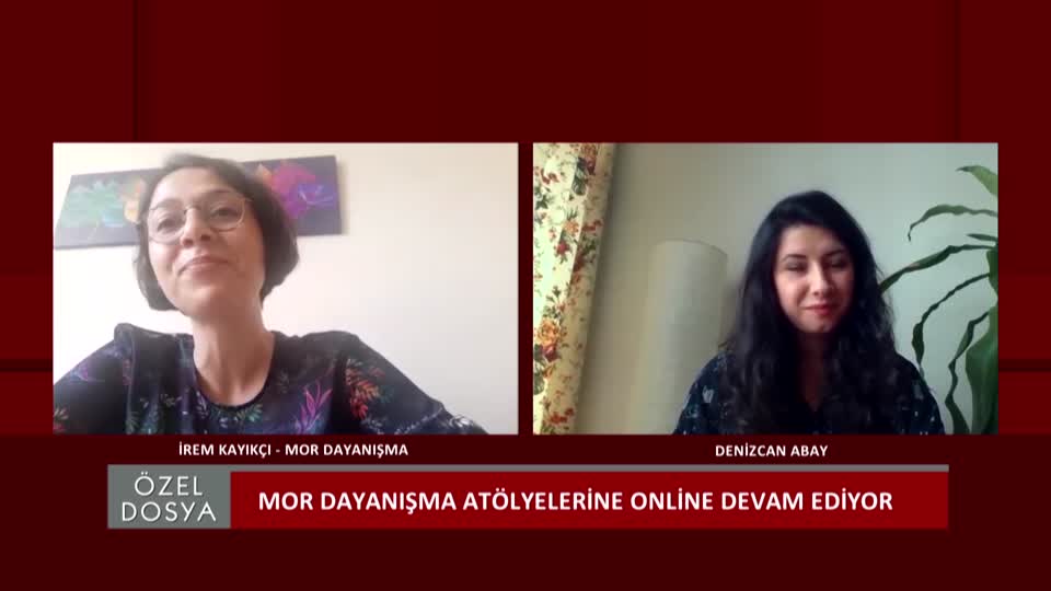 ISTANBUL DOSYA IREM KAYIKCI MOR DAYANISMA UYESI DENIZCAN ABAY