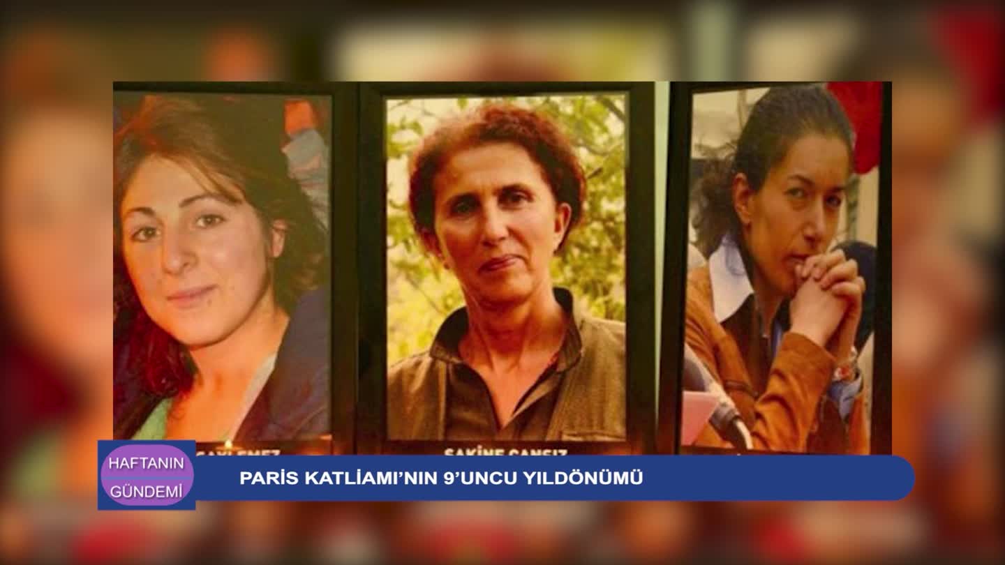 HAFTANIN GUNDEMI PARIS KATLIAMI SALIHA AYDENIZ GULSEN KOCUK