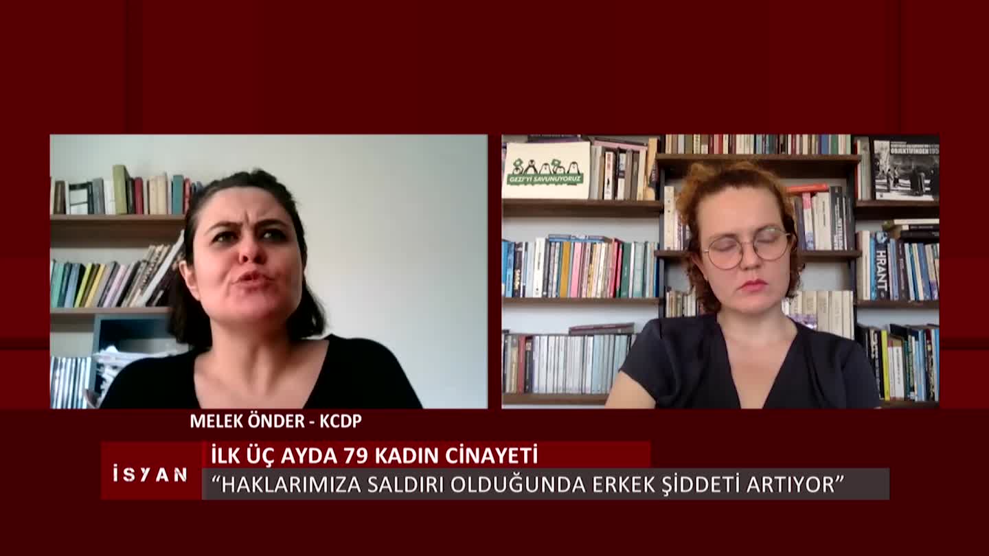 ISYAN ELIF AKGUL MELEK ONDER KCDP ILK UC AYDA KADIN CINAYETI JD