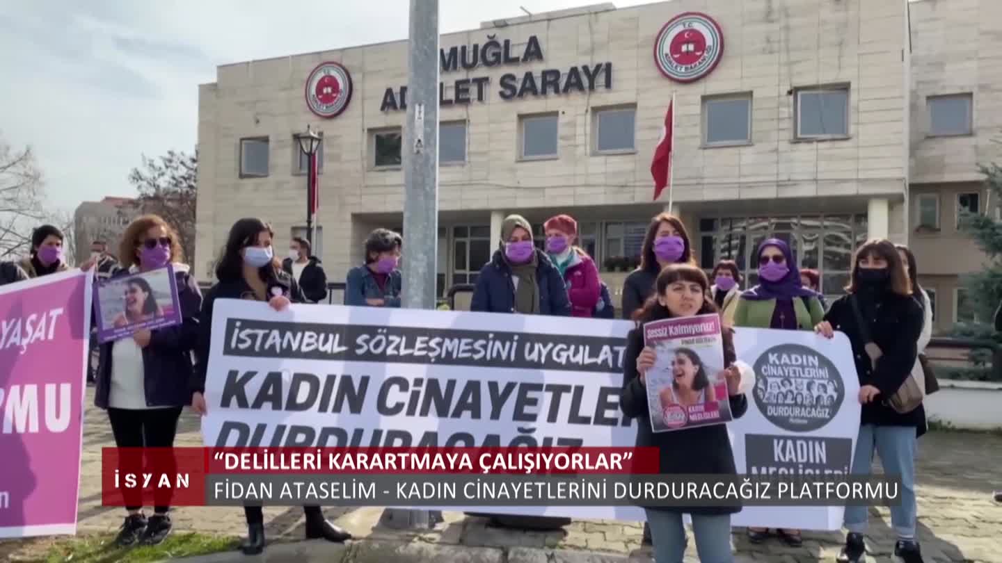 ISYAN PINAR GULTEKIN DAVASI ASKIN KOC KADIN CINAYETLERINI DURDURACAGIZ ELIF AKGUL