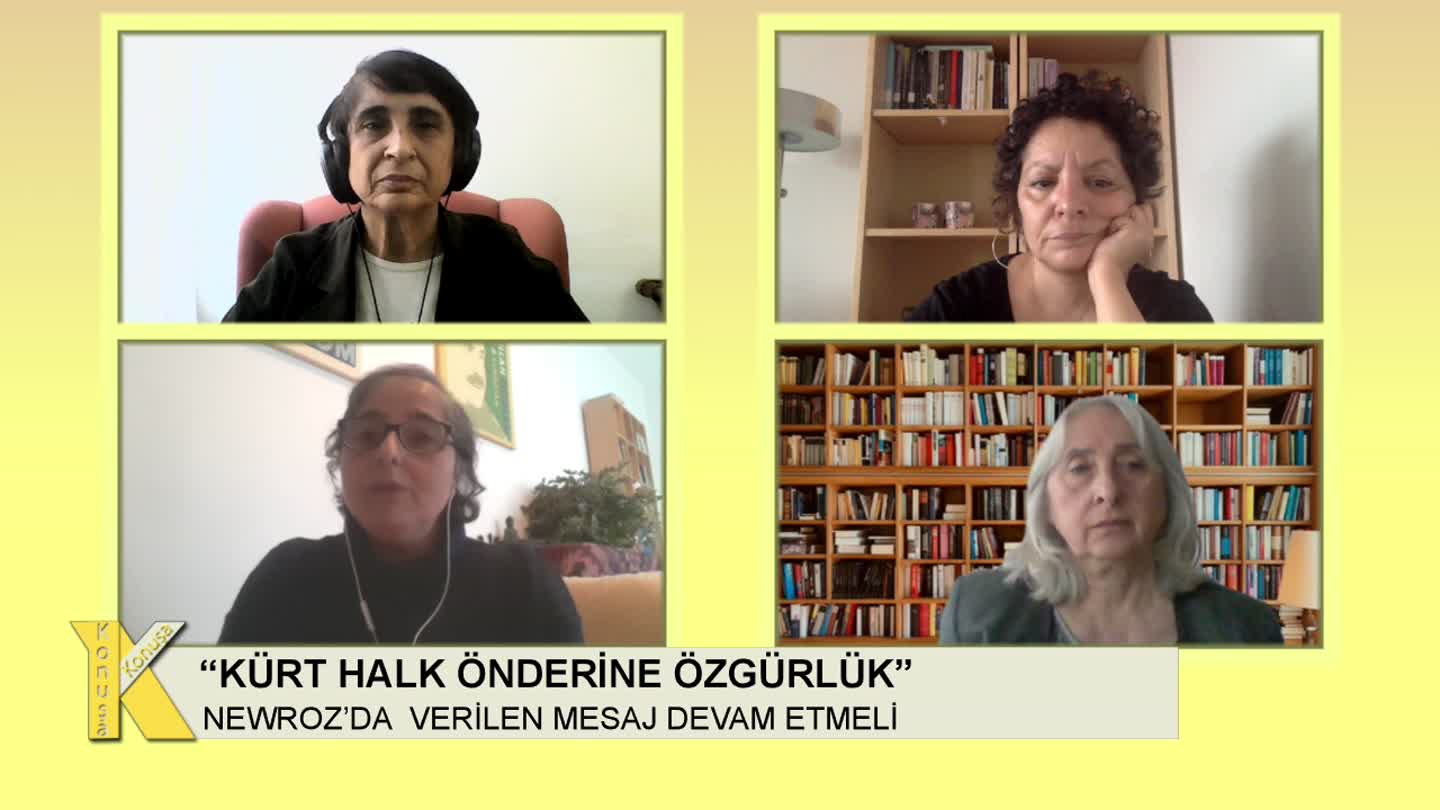 KONUSA KONUSA FILIZ KOCALI NURSEL AYDOGAN NAZAN USTUNDAG GONUL KAYA IMRALI MESAJI HDP ISTANBUL SOZLESME